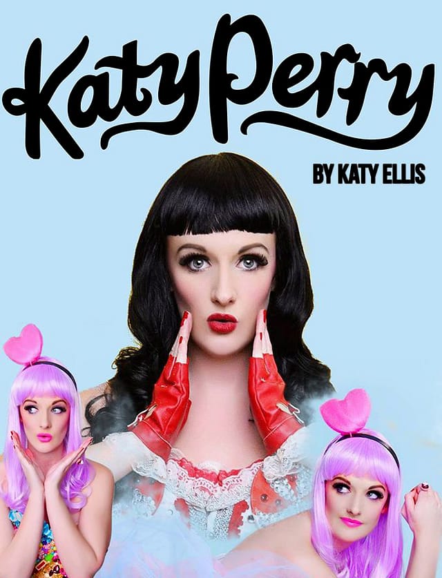 Katy Perry Tribute act Katy Ellis promotional image for Ntertain Entertainment Agency North West